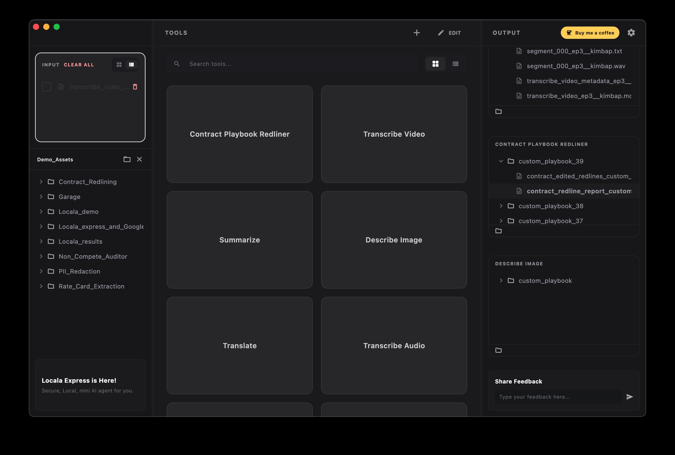 Locala Express macOS Actual App Screenshot 1